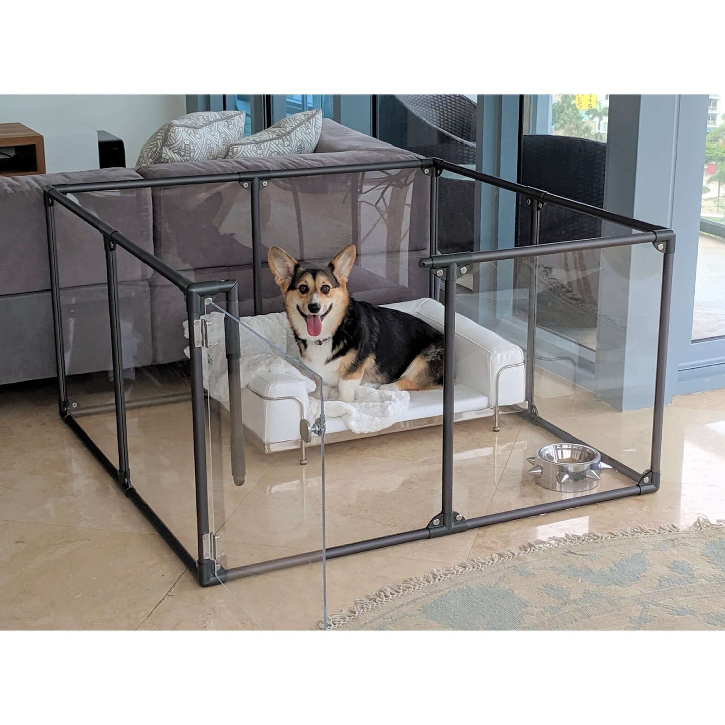27" Tall Medium Lucidium Pet Pen