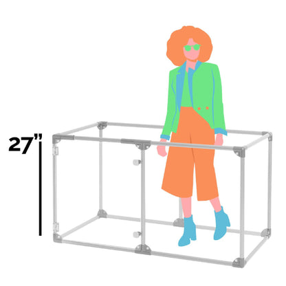 27" Tall Small Lucidium Pet Pen
