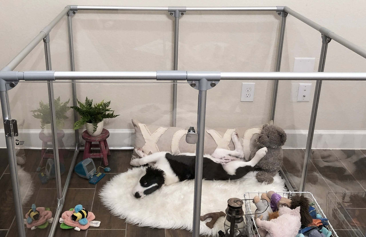 36" (91 cm) Tall Medium Lucidium Pet Pen.