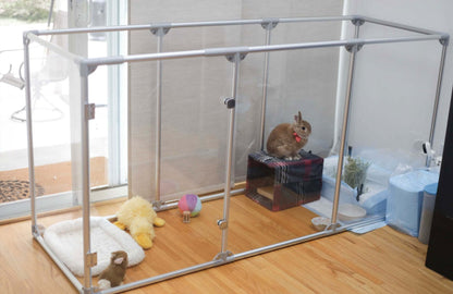 36" (91 cm) Tall Medium Lucidium Pet Pen.
