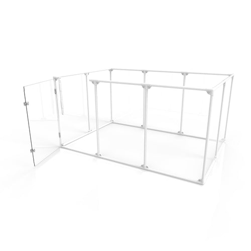 36" Tall Large Lucidium Pet Pen, WHITE - (Unused Return)
