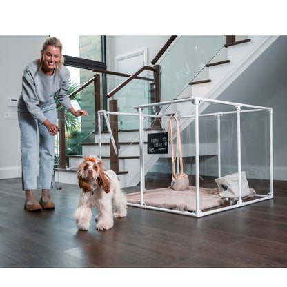 36" (91 cm) Tall Medium Lucidium Pet Pen.