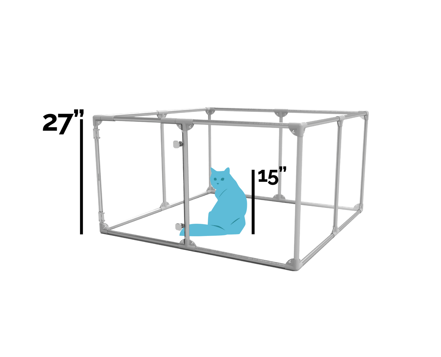 27" Tall Medium Lucidium Pet Pen