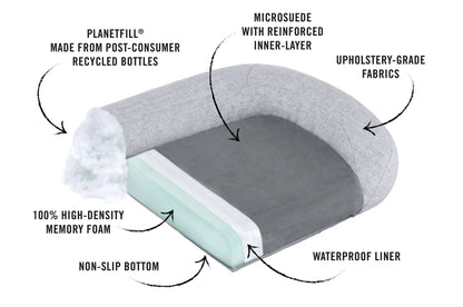 P.L.A.Y. California Dreaming Memory Foam Lounger Bed