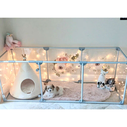 27" (69 cm) Tall Medium Lucidium Pet Pen.