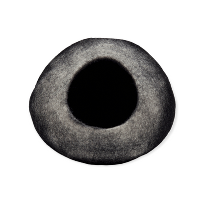 Felt Cat Cave, Black and White