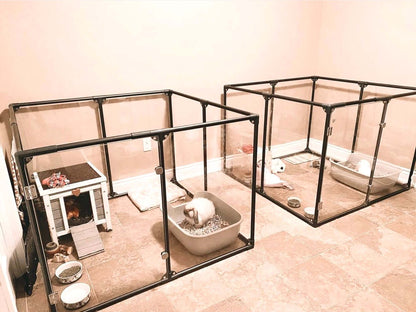 36" (91 cm) Tall Medium Lucidium Pet Pen.