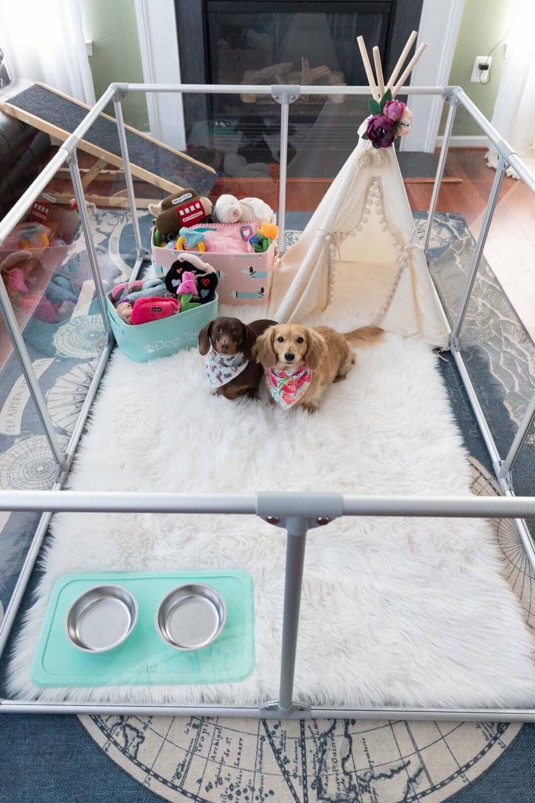 27" (69 cm) Tall Large Lucidium Pet Pen.